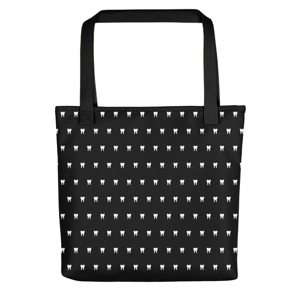 Tooth Tote Bag Black