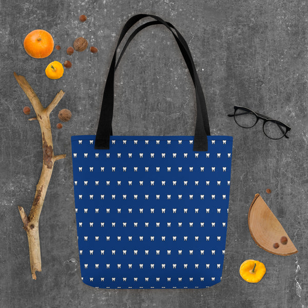 Tooth Tote Bag Black