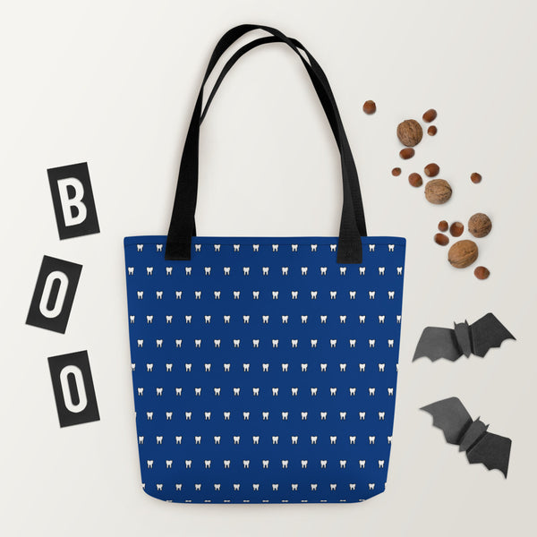 Tooth Tote Bag Black