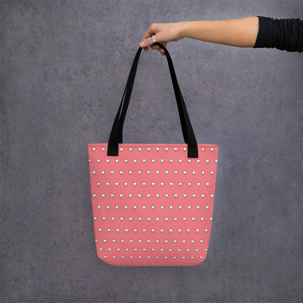 Tooth Tote Bag Black