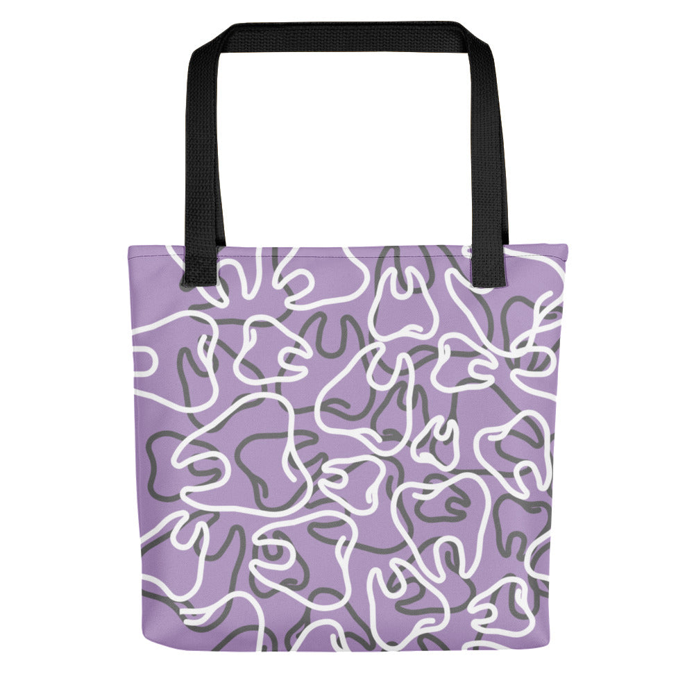 Graffiti Teeth Tote bag