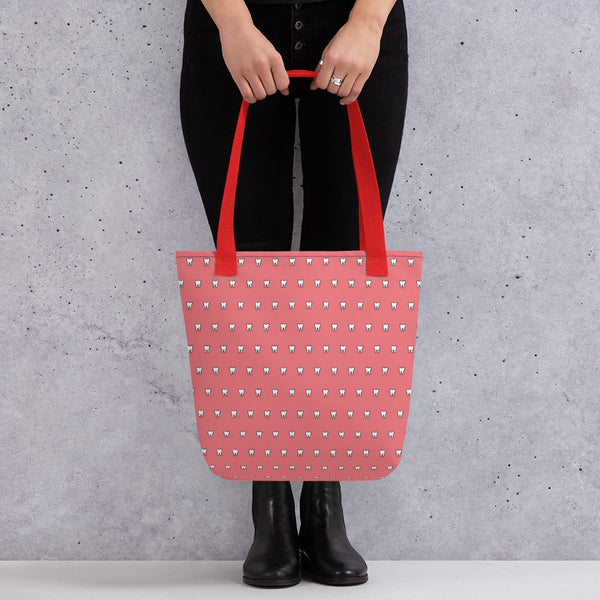 Tooth Tote Bag Black