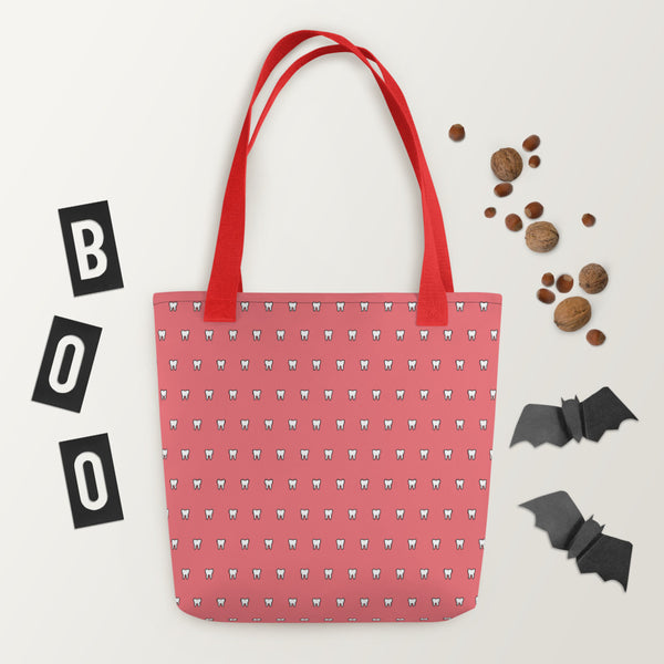 Tooth Tote Bag Black