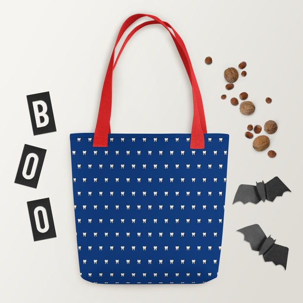 Tooth Tote Bag Black