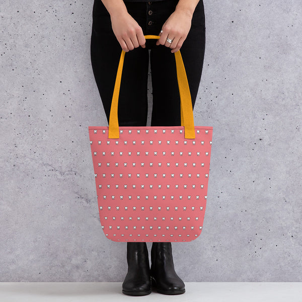 Tooth Tote Bag Black