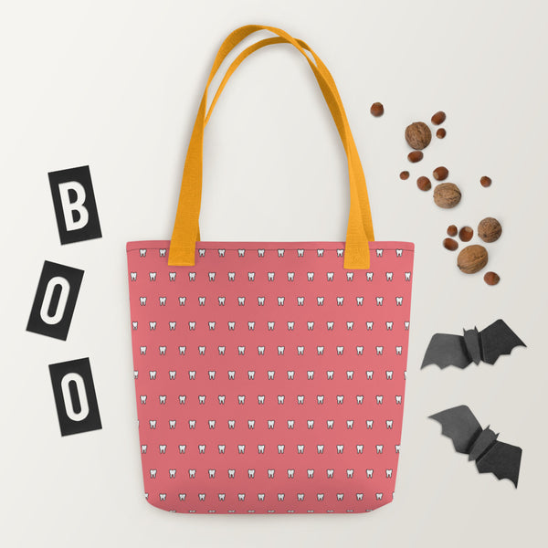 Tooth Tote Bag Black