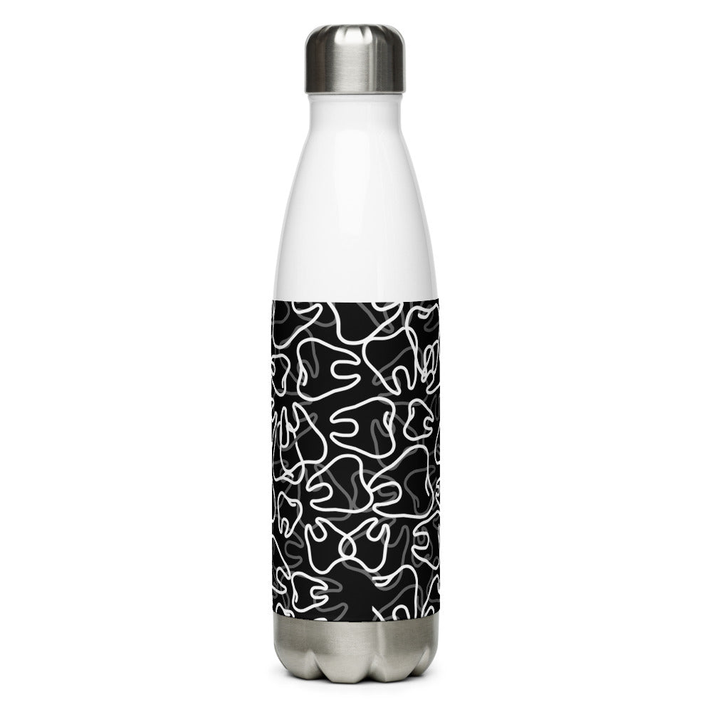 Graffiti Teeth Stainless Steel Water Bottle