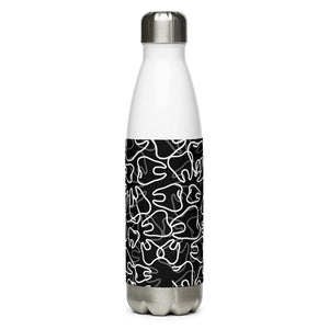 Graffiti Teeth Stainless Steel Water Bottle