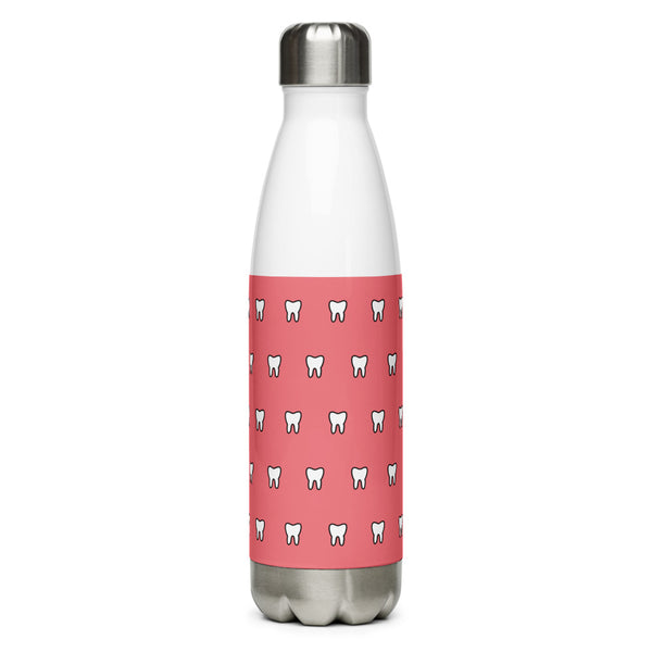 Teeth Water Bottle Coral