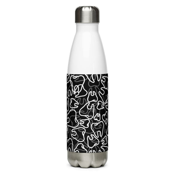 Graffiti Teeth Stainless Steel Water Bottle